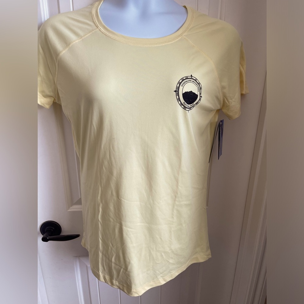NWT Retro Compass Guadalupe Mountains Microfiber Short Sleeve T-Shirt SIZE, XXL